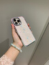 FUNNY RICH薄荷小花適用iPhone16ProMax手機(jī)殼漸變色蘋果15pro透明新款保護(hù)套磁吸女14防摔ins小清新可愛 撞色粉綠 iphone16 Pro Max 曬單實拍圖