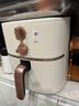 美的（Midea）空氣炸鍋易用旋鈕 家用實用大容量5.3L 不用翻面 蒸汽嫩烤 輕音烘炸 金屬內(nèi)腔無異味  MF-KZE535J5 曬單實拍圖