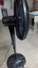 美的（Midea）電風(fēng)扇家用輕音搖頭立式20吋大頭扇交流定頻落地扇辦公室循環(huán)扇工業(yè)12米距遙控定時電扇FS45-23DR 曬單實拍圖