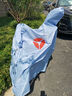 雅迪冠能T60專(zhuān)用電動(dòng)車(chē)防曬防雨罩棚四季通用擋風(fēng)遮雨電瓶車(chē)車(chē)衣 藍色【雙層加厚牛津布】 大型帶后備箱電摩車(chē) 曬單實(shí)拍圖