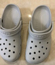 卡駱馳（crocs）經(jīng)典Clog檀健次同款洞洞鞋男女鞋涼鞋拖鞋涼拖 10001-1FT M8W10 曬單實(shí)拍圖