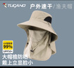 啄木鳥(niǎo)（TUCANO）防曬帽男夏季漁夫帽男防紫外線戶外出游釣魚(yú)遮陽(yáng)帽太陽(yáng)帽子男面罩 曬單實(shí)拍圖