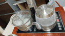 惟聚 全自動(dòng)上水電熱燒水壺泡茶專(zhuān)用 茶臺電磁爐茶具套裝嵌入式電茶爐 黑色 曬單實(shí)拍圖