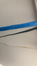 秋葉原（CHOSEAL）原裝超六類非屏蔽網(wǎng)線 CAT6A類萬兆高速 純銅線芯 工程家裝網(wǎng)絡(luò)箱線 藍(lán)色100米 QS2668BT100S 曬單實拍圖