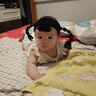 素優(yōu)米（SUYOUMI）嬰兒發(fā)帶假發(fā)辮子公主嬰幼兒滿月百天周歲拍照女寶寶發(fā)飾頭飾 嬰兒發(fā)帶假發(fā)辮子公主嬰幼兒滿月 曬單實拍圖