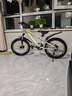 鳳凰兒童自行車(chē)6-8-10-15歲男孩女孩中大童山地車(chē)小學(xué)生碟剎變速單車(chē) 7級變速輻條輪-灰綠+禮包 20寸-適合身高135-150cm 曬單實(shí)拍圖