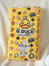 G.DUCK小黃鴨高腰拉拉褲 裸感嬰兒超薄透氣成長(zhǎng)褲寶寶專用尿不濕 紙尿褲M碼54片 曬單實(shí)拍圖