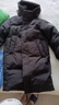 波司登（BOSIDENG）【反季】羽絨服男女同款情侶裝中長(cháng)款連帽90絨商場(chǎng)同款運動(dòng)外套 【店長(cháng)推薦】黑色8056 XS 155/80A 曬單實(shí)拍圖