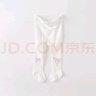 戴維貝拉女寶連褲襪春夏兒童白色洋氣薄款打底褲小童彈力外穿 曬單實(shí)拍圖