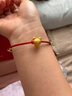 周大生黃金轉(zhuǎn)運珠足金十二生肖蛇年本命年手鏈送女友老婆生日節(jié)日禮物 生肖虎 曬單實拍圖
