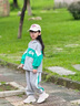 奧特曼童裝女童春秋套裝兒童衣服洋氣中大童連帽開衫衛(wèi)衣休閑兩件套潮 粉色 110 建議100-110cm4-5歲 曬單實(shí)拍圖