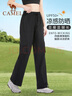 駱駝（CAMEL）女裝傘兵工裝褲高腰2025春夏新款寬松直筒褲透氣防曬休閑褲 S 曬單實拍圖