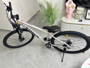 千里達（TRINX）M985山地自行車禧瑪諾21速油壓碟剎男女學(xué)生成人通勤上學(xué)上班單車 霞光銀- 21速 27.5*15寸 推薦:150-170cm左右 曬單實拍圖