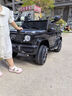 福兒寶奔馳授權(quán)大G兒童電動(dòng)車(chē)玩具車(chē)可坐人四輪帶遙控越野小孩寶寶送禮 四驅(qū)黑+減震器+后備箱+皮座 曬單實(shí)拍圖
