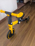 uonibaby品牌授權(quán)兒童三輪車腳踏車1-3-6歲寶寶兒童車遛娃神器平衡車手推 25款巴洛克黃+推桿-適高68-128cm 升級(jí)版 曬單實(shí)拍圖
