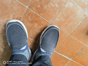 斯凱奇（Skechers）男鞋商務(wù)休閑鞋百搭帆布鞋舒適復(fù)古輕便一腳蹬鞋子男送父親禮物 曬單實拍圖