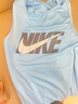 AEROGAMI-Nike夏季美式籃球服寬松運動(dòng)套裝無(wú)袖速干健身訓練背心透氣吸汗 耐克藍黑套裝大NK假兩件短褲 耐克XXL(130-150斤) 曬單實(shí)拍圖