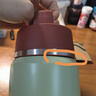 膳魔師（THERMOS）兒童復古316L不銹鋼寬口保溫燜燒杯燜燒罐帶飯帶餐勺帶提手TCFF 曬單實拍圖