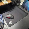 賽睿（SteelSeries）QcK Medium 游戲鼠標墊大號 鼠標墊游戲電競 電競fps順滑鼠標墊 CSGO 無畏契約 M號 320*270*2mm 曬單實拍圖
