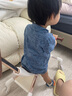 德拉瑪（DELAMA）遛娃神器W1嬰兒推車2-5歲超輕便童車寶寶滑滑車滑步車溜溜車 輕奢白金+閃光輪 曬單實拍圖