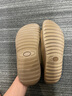 Bata涼拖鞋男2025夏季新款簡約牛皮外穿舒適百搭沙灘鞋62019BL5 卡其 40 曬單實拍圖