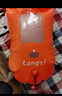 浪姿（LangZi） 跟屁蟲游泳包安全雙氣囊可儲物浮漂戶外冬泳裝備救生球游泳圈 跟屁蟲L902-28L 曬單實拍圖