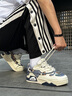 AJKP品牌男鞋2025夏季新款時(shí)尚透氣運(yùn)動(dòng)休閑鞋子男高端復(fù)古百搭板鞋男 米蘭 42 運(yùn)動(dòng)鞋碼 曬單實(shí)拍圖