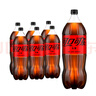 可口可樂(lè )（Coca-Cola）零度 Zero 汽水碳酸飲料 2L*6瓶 曬單實(shí)拍圖