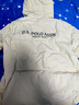 U.S. POLO ASSN.US保羅羽絨服男中青年外套連帽冬季保暖白鴨絨工裝外套男百搭男裝 米色7013 2XL 180（140-160斤左右） 曬單實拍圖