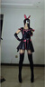 班達熊斗羅大陸cos服小舞黑兔戰斗服cosplay動(dòng)漫周邊卡通二次元c服 黑兔小舞cos服+隨機項鏈 L 曬單實(shí)拍圖