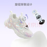 HELLOKITTY童鞋女童運動鞋兒童夏季單網(wǎng)老爹鞋庫洛米透氣框子鞋6818白色34 曬單實拍圖