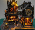 歐凱森哈利波魔法城堡手工diy小屋房子拼裝創(chuàng)意模型生日禮物送男生女生 霍洛魔城 工具+音樂+遙控 曬單實拍圖