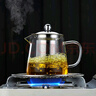 美斯尼 耐熱玻璃茶壺泡茶壺花茶壺套裝茶具加厚玻璃壺帶過(guò)濾泡茶器 單壺  1500ml 曬單實(shí)拍圖