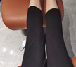 艾舞戈舞蹈褲女成人芭蕾舞緊身練功褲黑色練功服修身形體九分打底褲子 黑色-七分褲 2XL 曬單實拍圖