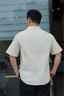 卡賓（CABBEEN）【280G大珠地】Polo衫男戶外貼袋透氣短袖Polo衫男裝 杏色15 2XL /185/54 曬單實(shí)拍圖