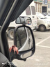 OLOME汽車后視鏡倒車鏡小圓鏡教練車輔助鏡后輪盲區(qū)大視野廣角鏡反光鏡 黑色大號(hào)加裝鏡1個(gè) 【左右通用】 曬單實(shí)拍圖