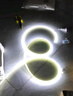 超亮COB燈帶led燈條220V戶外防水自粘家用客廳吊頂工程線型軟燈條 【白光】-50米防水COB燈帶 曬單實(shí)拍圖