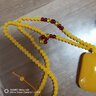 親恒薈保價(jià)胖東來品質(zhì)官方蜜蠟吊墜女水滴形雞油黃平安無事牌毛衣鏈琥珀 平安無事牌吊墜(珠鏈)+證書 曬單實(shí)拍圖