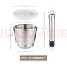 維艾（Newair）304不銹鋼搗蒜器蒜石臼子擂缽家用搗藥姜蓉碎研磨器壓蒜罐泥神器 曬單實(shí)拍圖