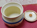 家用帶蓋加厚耐高溫陶瓷罐子瓦罐湯燉盅湯盅釉下彩蒸蛋燕窩高顏值 平安福果500ml瓦罐燉盅 1個(gè) 曬單實(shí)拍圖
