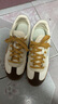 彪馬（PUMA）德訓鞋|經(jīng)典復古T頭鞋男女冬休閑低幫板鞋CLUB401515 米白色-灰色-08 37.5 曬單實(shí)拍圖