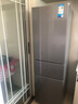 美的（Midea）220升三門三溫租房家用客廳宿舍小型冰箱三開門節(jié)能省電低音運行以舊換新BCD-220TM【國家補貼】 曬單實拍圖