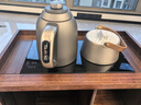 茶小南純鈦燒水壺全自動底部上水茶臺一體專用嵌入式泡茶恒溫電茶爐 1.2L 純鈦燒水壺+鈦提梁壺 曬單實拍圖