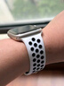 久風(fēng)品牌原裝適用iwatch10手表表帶液態(tài)硅膠s10運(yùn)動(dòng)s9透氣洞洞s8夏季防汗ultra2游泳防水s7多孔s6/5/4 【白彩虹】親膚硅膠運(yùn)動(dòng)透氣 適用iwatch6/5/4/se【40MM】S/ 曬單實(shí)拍圖