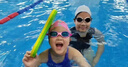 speedo速比濤兒童泳鏡男女童青少年高清防水防霧大框游泳鏡訓練游泳裝備 電光粉泳鏡+粉色泳帽 曬單實(shí)拍圖