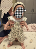 G.DUCKKIDS品牌正品嬰兒衣服夏季薄款吸汗透氣新生女寶寶連體衣爬服百天包屁 官方旗艦送帽子小樹(shù)哈衣 均碼 73 曬單實(shí)拍圖