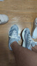 adidas明星同款「流光跑鞋」LIGHTBLAZE超輕防滑跑鞋男女阿迪達(dá)斯   淺灰/灰/亮金屬鐵灰   43 曬單實(shí)拍圖