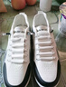 霽帥男鞋夏季透氣網(wǎng)面休閑板鞋男阿甘運動(dòng)板鞋一腳蹬跑步帕拉鞋子男 白色 41 曬單實(shí)拍圖