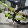 優(yōu)貝兒童自行車10-14歲學(xué)生青少年山地鋁合金變速車 皇冠 熒光綠24寸 曬單實(shí)拍圖