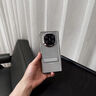 膜普適用華為matex6手機殼中軸磁吸支架殼膜一體保護套matex6典藏版全包防摔折疊屏保護殼新款外殼 【星云灰】高清殼膜-中軸磁吸支架 華為MateX6典藏版 曬單實(shí)拍圖
